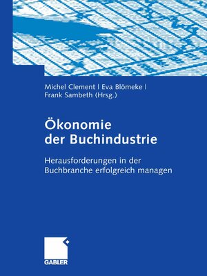 cover image of Ökonomie der Buchindustrie